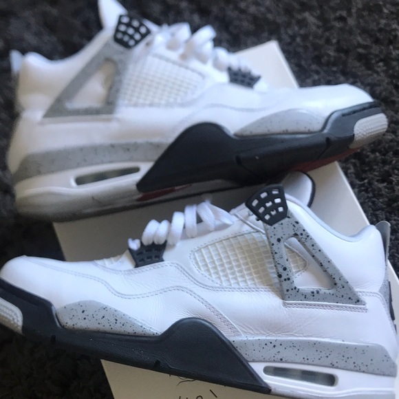 Jordan 4 retro original white cement - Picture 3 of 8